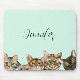 Cute Cats Personlig Mousepad Musmatta