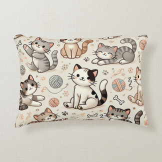 Cute Cats Prydnadskudde