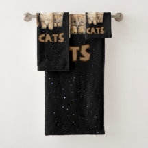 Cute Cats Towel