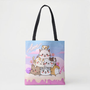 Cute Cats Tygkasse