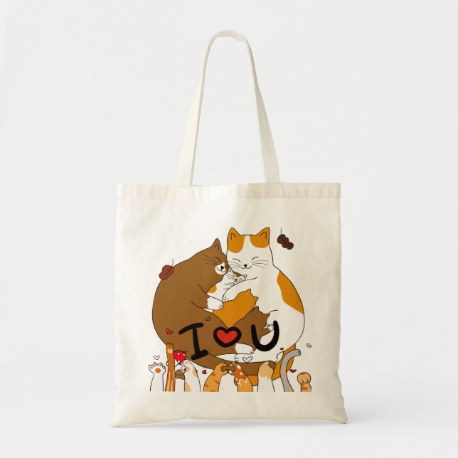 Cute Cats Tygkasse (Framsidan)