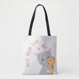 Cute Cats, underbara mors dag-presentens bästa mam Tygkasse