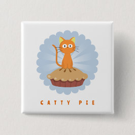 Cute Catty Paj Cat Lover Knapp