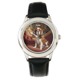 Cute Cavalier Kung Charles Barn Personlig Armbandsur