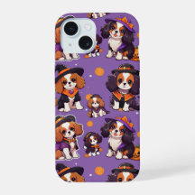 Cute Cavalier Kung Charles halloween mönster