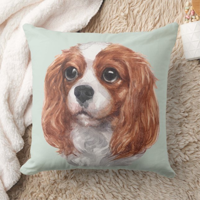 Cute Cavalier Kung Charles Spain Hund Kudde (Filt)