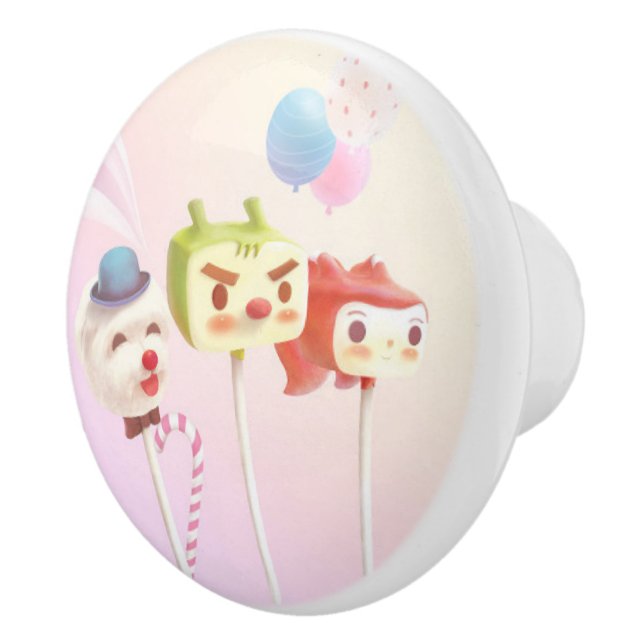 Cute Character Cake Pops Knopp (Höger)