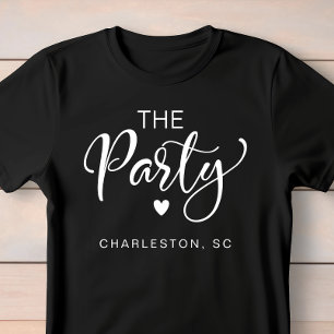 Cute Charleston Bachelorette Party T Shirt