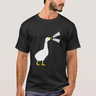 Cute Cheeky Honk Loud Quack Annoying Goose Croak D T Shirt