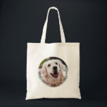 Cute Cheeky Sentimental Hund Namn Photo Quote Tygkasse<br><div class="desc">Ett perfekt sätt att hedra din bästa vän av håriget - lägg till ditt eget foto och husets namn. // Obs! Fotot som används är endast en platshållarbild. Du måste ersätta med ett eget foto innan du beställer/skriver ut. Kontakta mig om du behöver hjälp med detta. // Behöver du hjälp...</div>