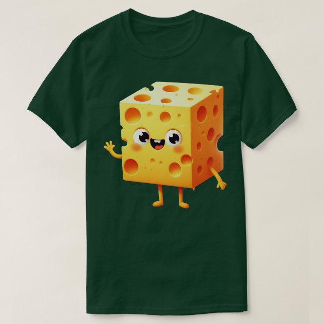 Cute Cheese T Shirt (Design framsida)