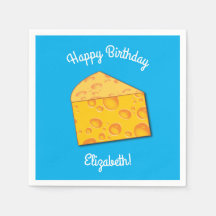 Cute Cheese Wedge Kids 1st Birthday Party