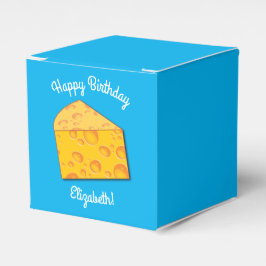 Cute Cheese Wedge Kids 1st Birthday Party Presentaskar