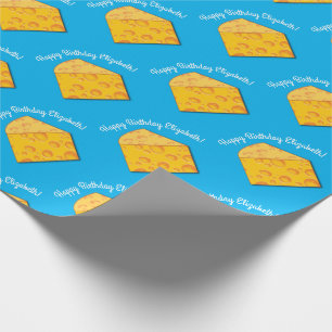 Cute Cheese Wedge Kids 1st Birthday Party Presentpapper