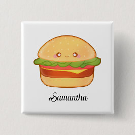 Cute Cheeseburger Knapp