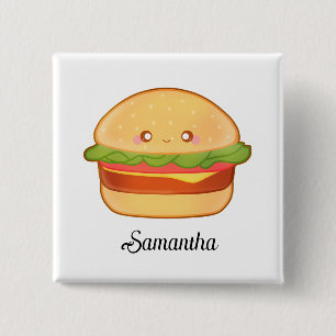 Cute Cheeseburger Knapp