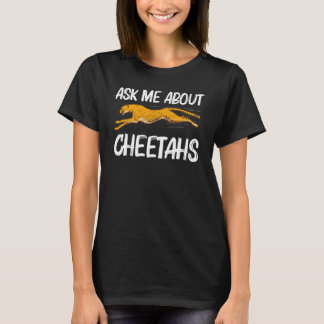 Cute Cheetah För manar Women African Safari Wildli T Shirt