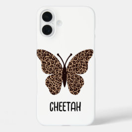 cute cheetah print butterfly 