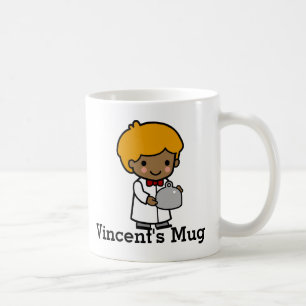 Cute Chef med badplats och serveringsfack Kaffemugg