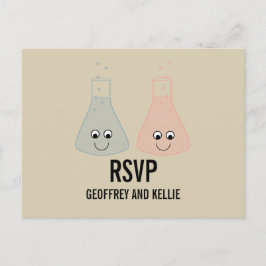 Cute Chemie OSA Postcard Inbjudan Vykort