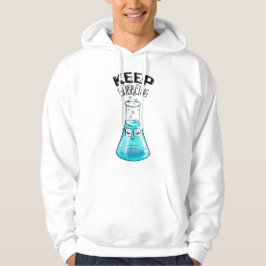 Cute Chemistry Funny Nerdy Lab-tecken Hoodie