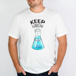 Cute Chemistry Funny Nerdy Lab-tecken T Shirt