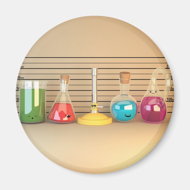 Cute Chemistry Magnet (Framsidan)