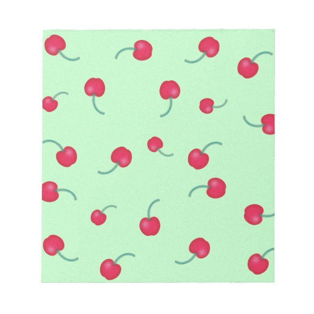 Cute Cherries Anteckningsblock (Framsida)