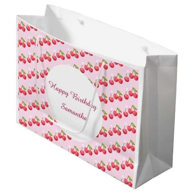Cute Cherry 1:a födelsedag Party (Framsidan Vinklad)