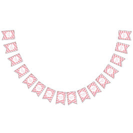 Cute Cherry 1:a födelsedag Party Vimplar