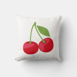 Cute Cherry Aesthetic Kudde