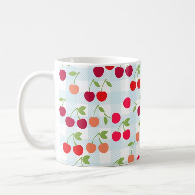 Cute Cherry Coffee Mugg (Vänster)