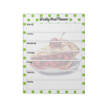 Cute Cherry Weekly Meal Planner