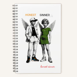 Cute Cherub Angels Spiral Notebook