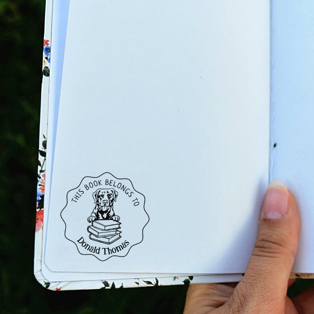 Cute Chesapeake Bay Retriever Hund Bok Stämpel (Skapare uppladdad)