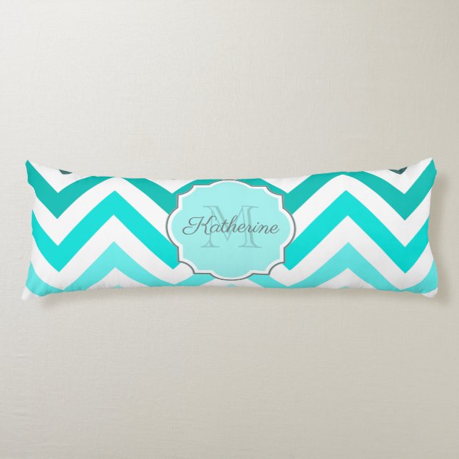 Cute Chevron Mönster Kroppskudde (Framsidan)
