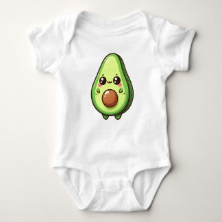 Cute Chibi Avocado T Shirt