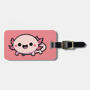 Cute Chibi Axolotl Bagagebricka