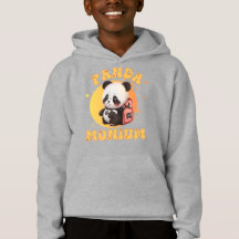 Cute Chibi Kawaii Panda Namn School Year on Back