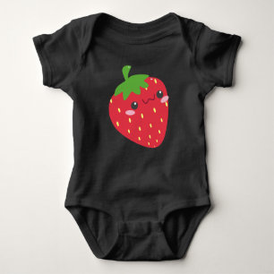 Cute Chibi Strawberry T Shirt