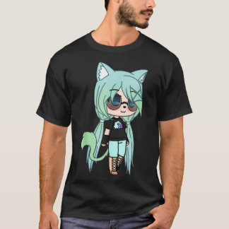 Cute Chibi style Kawaii Anime Girl Chloe Chan thes T Shirt