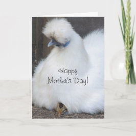 Cute chick/Mors dag-kycklingkort Kort