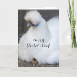 Cute chick/Mors dag-kycklingkort Kort