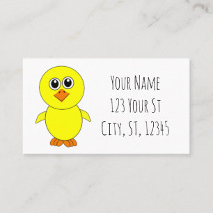 Cute-Chick Thunder_Cove Visitkort
