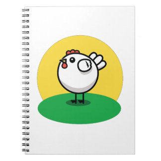 Cute Chicken Anteckningsbok