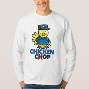 Cute Chicken Cop Design Manar-Shirt T Shirt