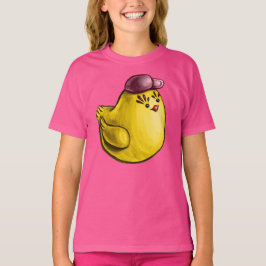 Cute Chicken Design - Lustigt Gult Chick Påsk T Shirt