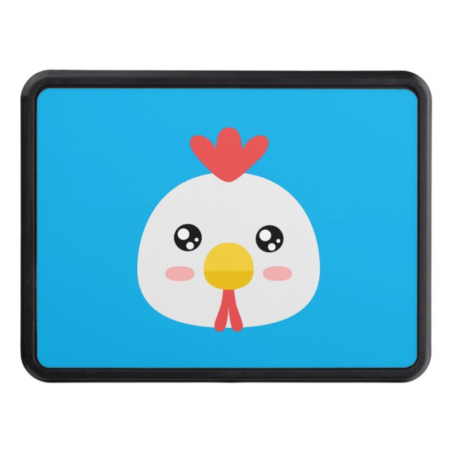 Cute Chicken Dragkroksskydd (Framsidan)