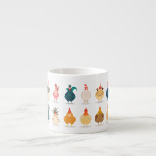 Cute Chicken Espressomugg