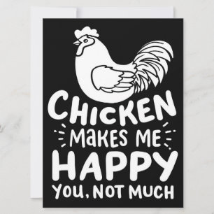 Cute Chicken Farmer Sarcastic  Gift for Far Day